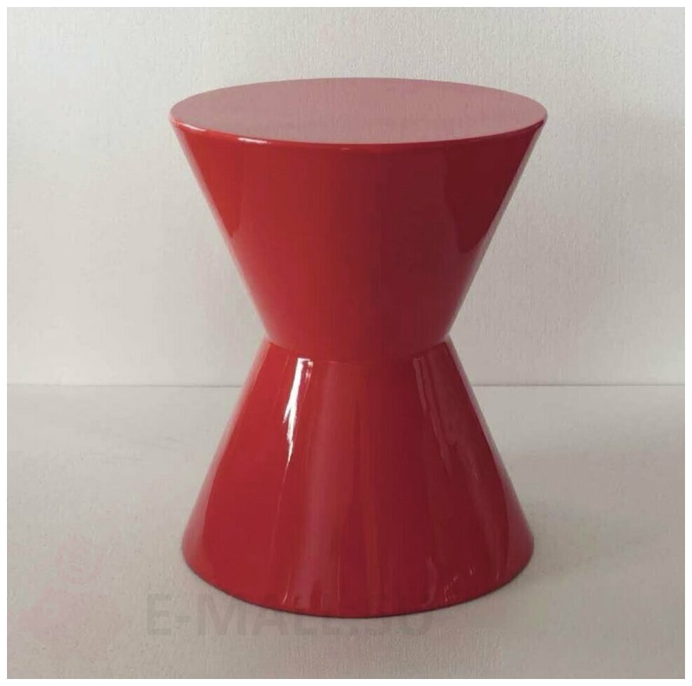 Кофейный столик в стиле Cesar Minotti (красный)