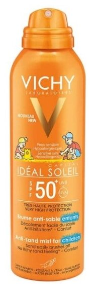 Детский спрей-вуаль Vichy Capital Ideal Soleil SPF50+ Антипесок, 200 мл