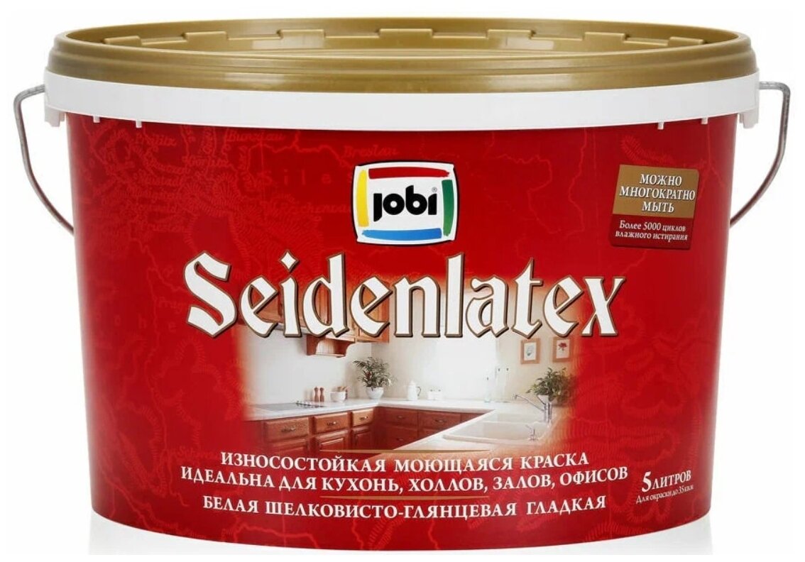 Краска латексная Jobi Seidenlatex