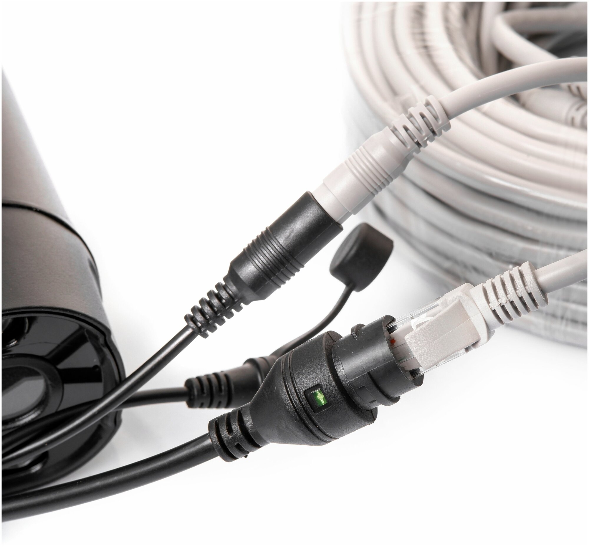 Удлинитель питания + кабель Ethernet для IP камеры видеонаблюдения Onviz 20 метров / кабель питания для уличной камеры видеонаблюдения - фотография № 5