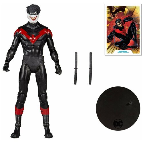 Игровые наборы и фигурки: Фигурка Найтвинг - DC Multiverse Nightwing Joker, McFarlane игровые наборы и фигурки фигурка бэтмен batman смеется dc multiverse mcfarlane toys