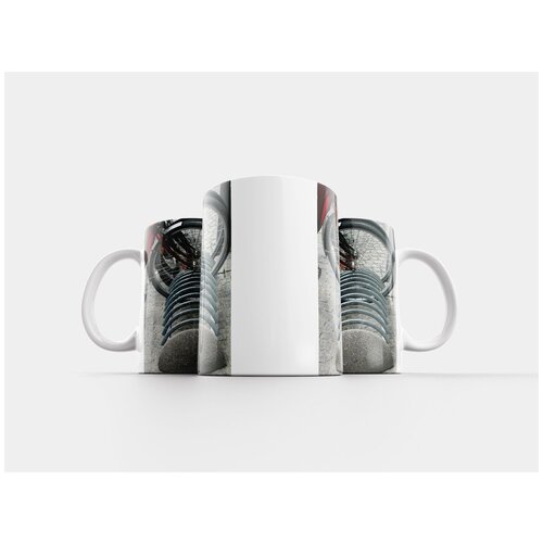 фото Кружка "велосипед, стойка, парк" 320 мл lotsprints