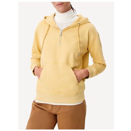 фото Толстовка женская, s.oliver, артикул: 120.10.110.14.140.2107465, цвет: ваниль (код цвета 1250), размер: s