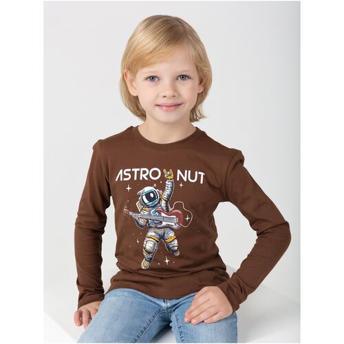 Лонгслив для мальчика MOR, MOR-05-021-001052-К, красный-2, размер 122