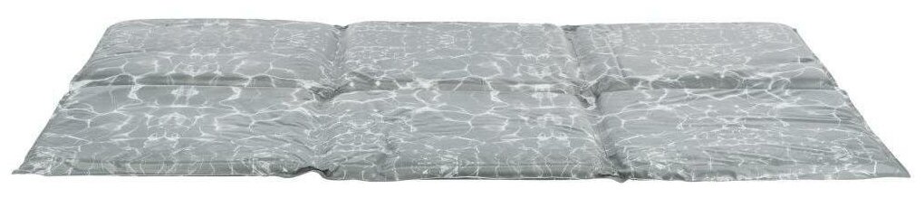 Лежак подстилка охлаждающий Trixie мягкий серый XXL 110 х 70 см (1 шт) - фотография № 2