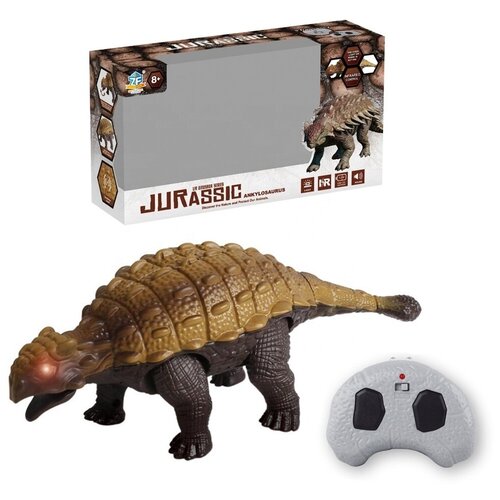 ZF Динозавр Ankylosaurus на р/у свет, звук 6668 с 3 лет next динозавр с крыльями на р у свет звук tt320 с 3 лет