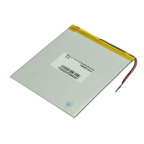 Универсальный аккумулятор банка 37 B 4500 мАч 110x90x3 мм 87000₽