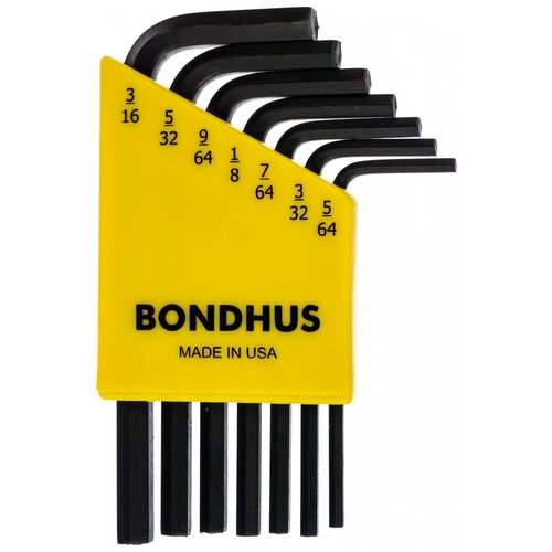 Набор штифтовых ключей HEX Bondhus 12245 7 предметов