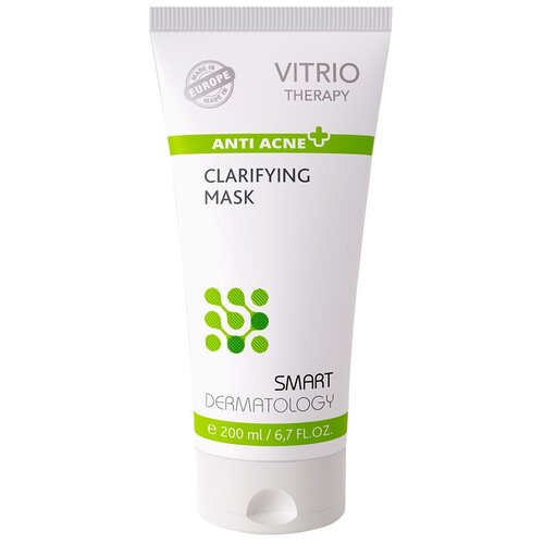 Vitrio Очищающая маска для проблемной и жирной кожи, 200мл