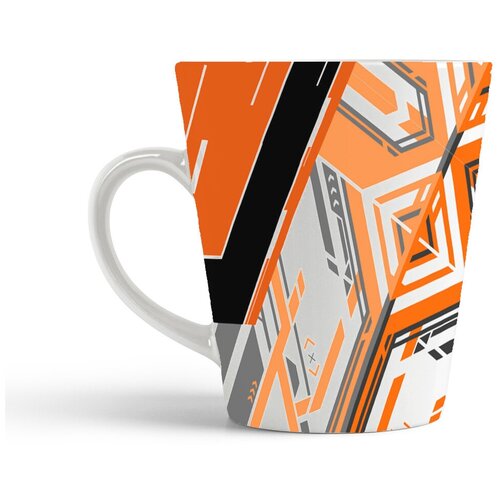 фото Кружка-латте coolpodarok геометрия