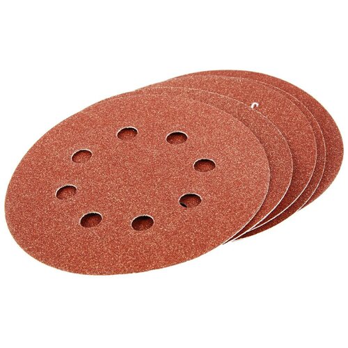 Шлифовальный круг на липучке (набор 10 штук) 125мм Р100