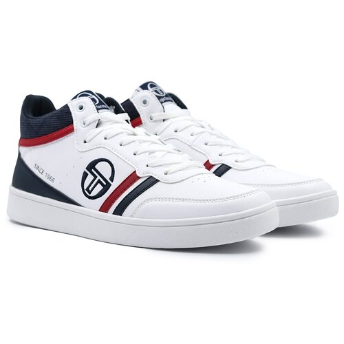 Мужские высокие кеды Sergio Tacchini Retro Basket STM124020 белый 40 EU