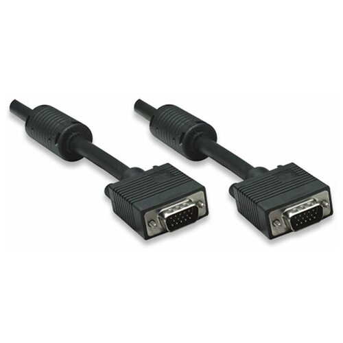 кабель vga 15m 15m noname 1 8 м Кабель для монитора VGA 15m/15m 1.8м.