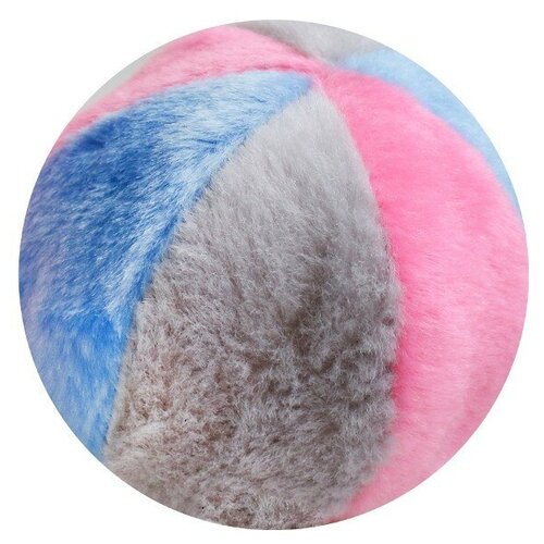 ЗооЭкспресс игрушка для собак мячик иск. мех 9 см (2 шт)