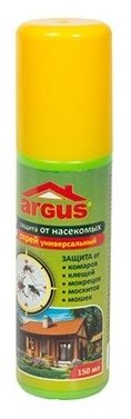 Argus Аэрозоль инсектицидный универсальный от всех насекомых 150 мл