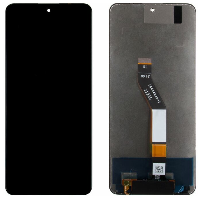 Дисплей для Xiaomi Poco M4 Pro 5G в сборе с тачскрином Черный