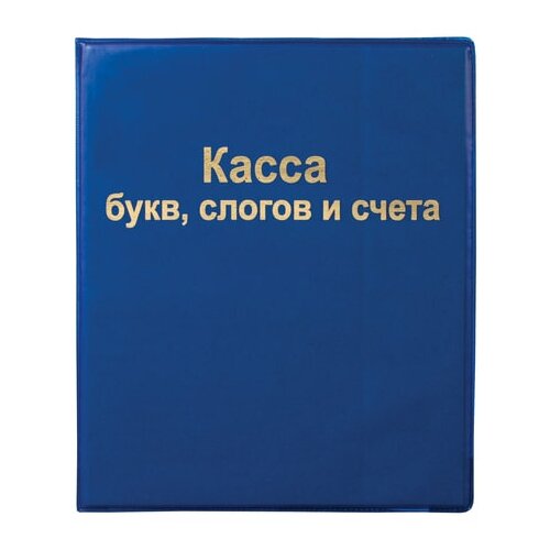 Касса букв слогов и счета пифагор А5 ПВХ цвет ассорти, 10 шт