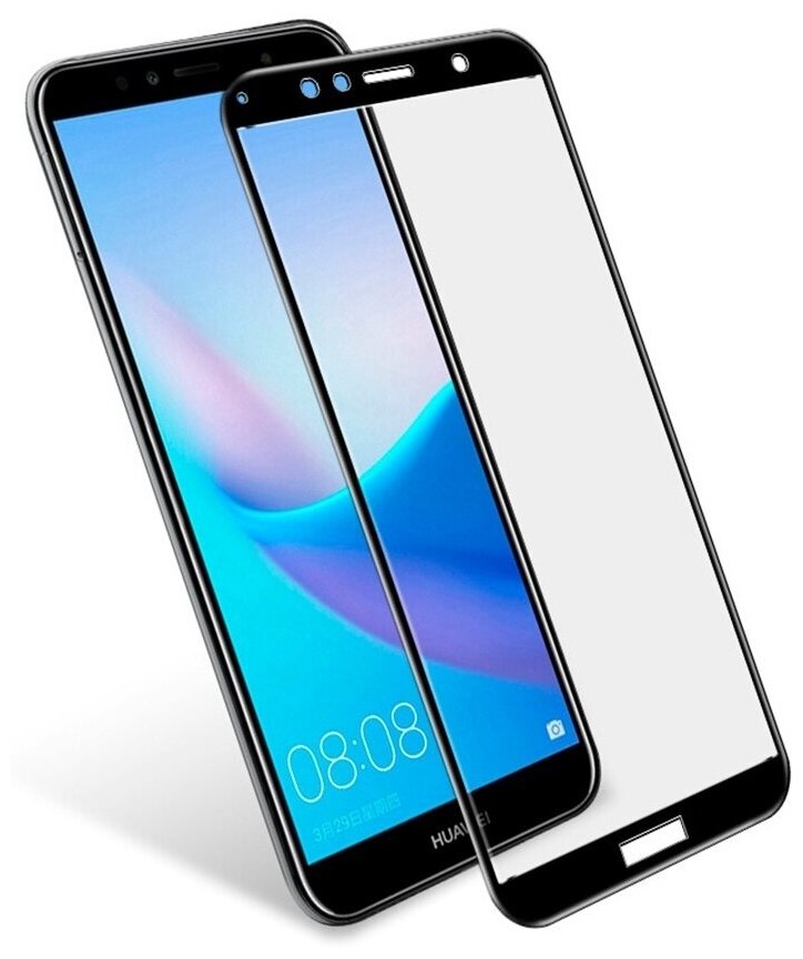 5D-9D защитное стекло (полное покрытие) Huawei Y6prime (2018)/Honor 7A Pro/7C/Хонор 7а про стекло/Ю6 2018 стекло