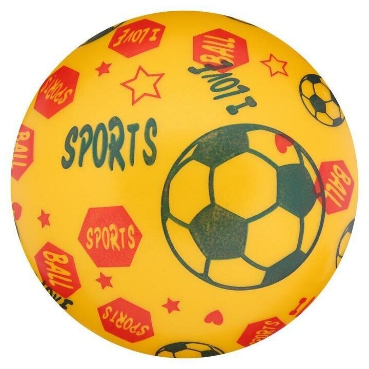 Мяч детский Sport, d-22 см, 60 г, в ассортименте, 1 шт.