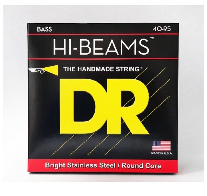 DR Strings LLR-40 Струны для бас-гитары - фотография № 1