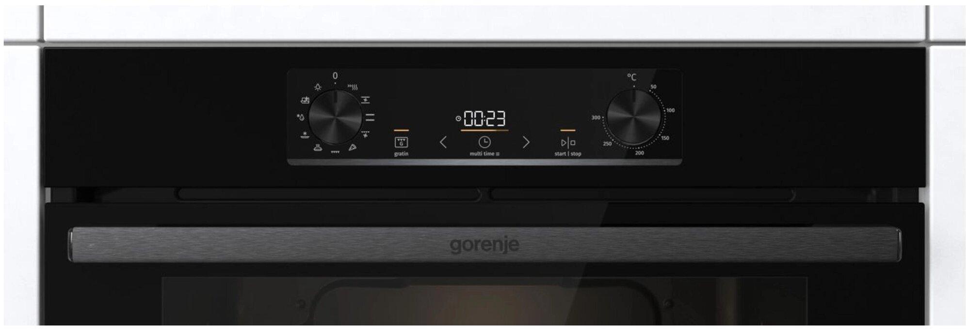 Духовой шкаф Электрический Gorenje BO6735E05B черный - фотография № 6