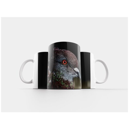 фото Кружка "голубь, птица, голова" 320 мл lotsprints