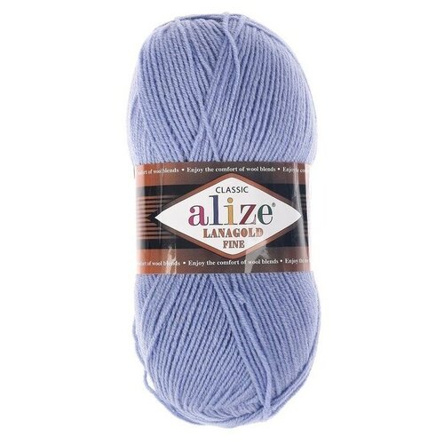 фото Пряжа alize lanagold fine, 49 % шерсть, 51 % акрил, 100 г, 390 м, 40
