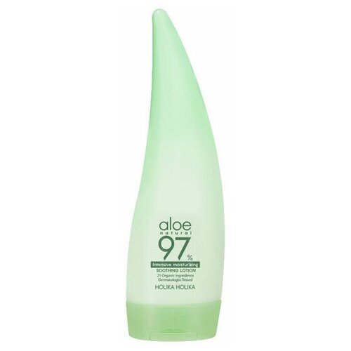 Holika Holika Aloe 97% Soothing Lotion Intensive Moisturizing (Интенсивно увлажняющий лосьон для лица и тела), 240 мл