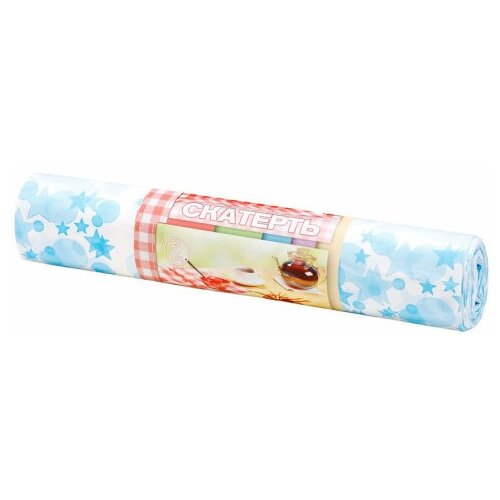 Скатерти одноразовые / 5 шт, 180x110 см / Звезды / Спринт-Пласт