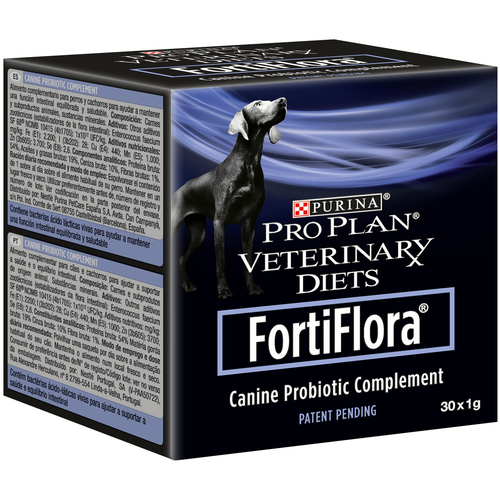 Пищевая добавка для собак PRO PLAN VETERINARY DIETS FortiFlora для поддержания баланса микрофлоры, 1г х 30 шт. кормовая добавка для собак эмпробио 0 1л