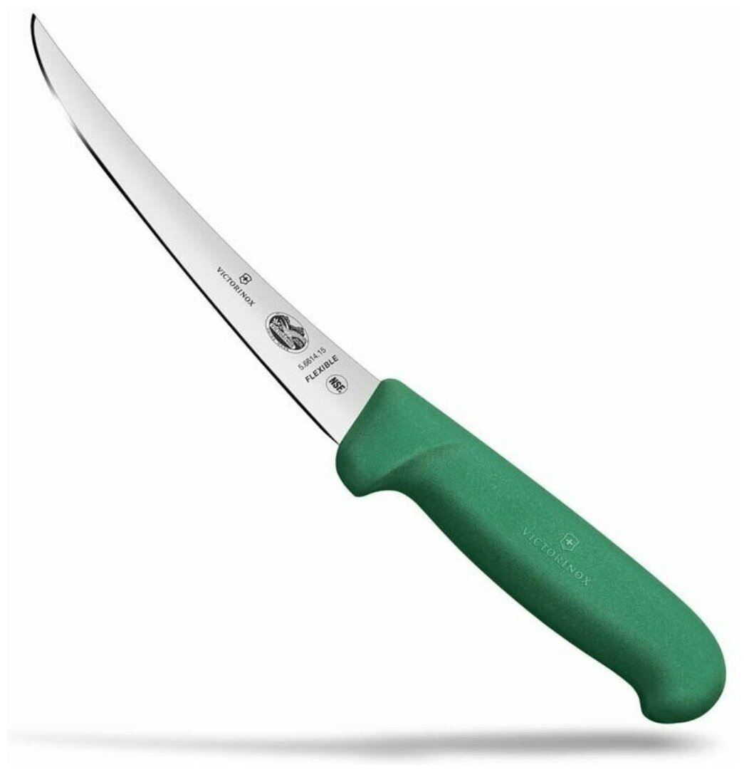 Нож Victorinox Fibrox зеленый (5.6614.15)