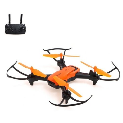 Квадрокоптер LH-X56WF камера передача изображения на смартфон Wi-FI цвет оранжевый 8921₽
