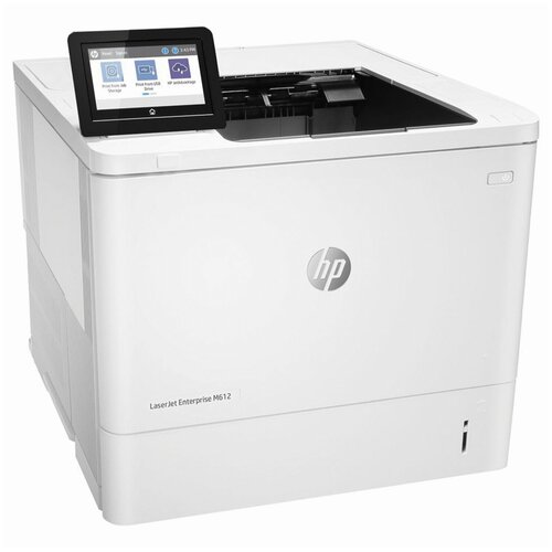 Принтер лазерный HP LaserJet Enterprise M612dn А4, 71 стр./ мин, 300 000 стр./ месяц, дуплекс, сетевая карта