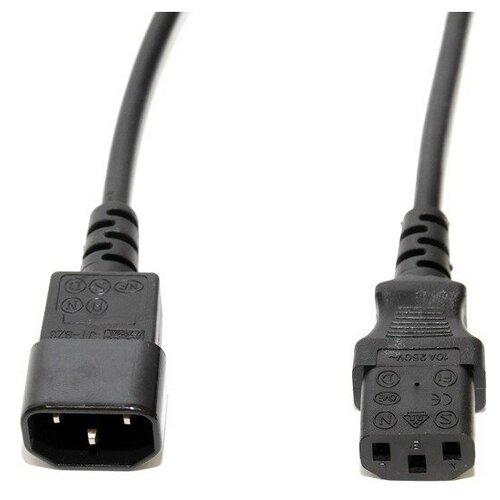 5bites   PC107-30A IEC-320-C13 IEC-320-C14 220V 3G 0.75MM 3M