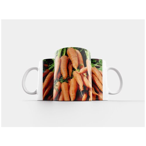 фото Кружка "морковь, овощи, уборка урожая" 320 мл lotsprints
