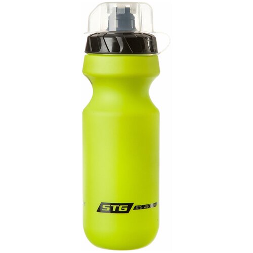 Велофляга STG 600мл CSB-542M зеленая с крышкой