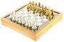 Шахматы из камня "Европейские" 43х43 см