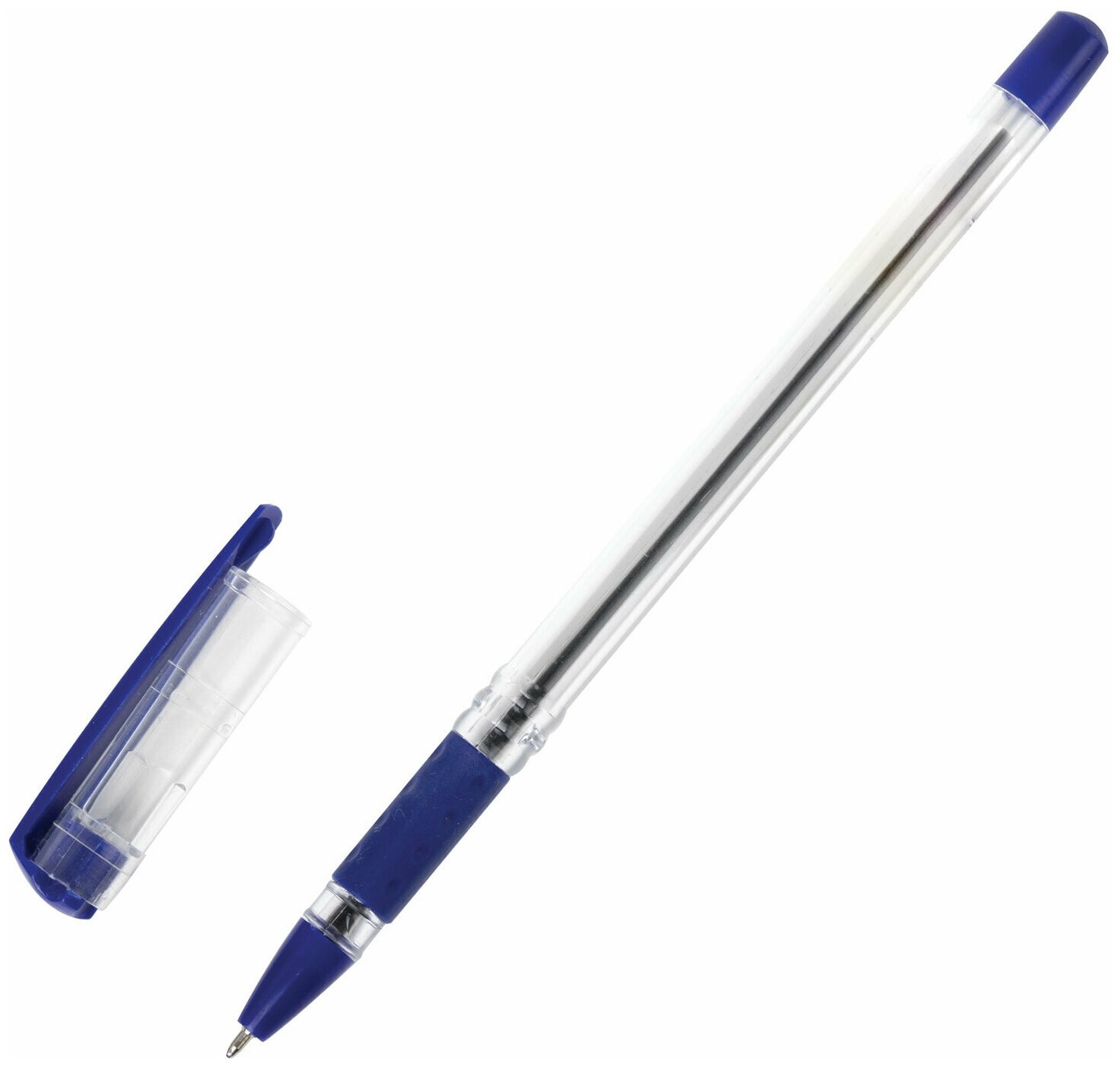 ручка шариковая синяя STAFF Basic OBP-11 0,5мм - фото №5