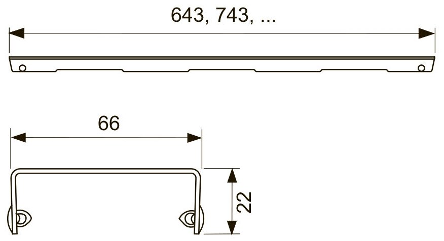 Решетка TECE TECEdrainline Basic 601010 - фотография № 7