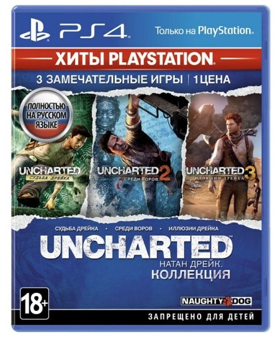 Uncharted: Натан Дрейк. Коллекция Игра для PS4 Sony - фото №15