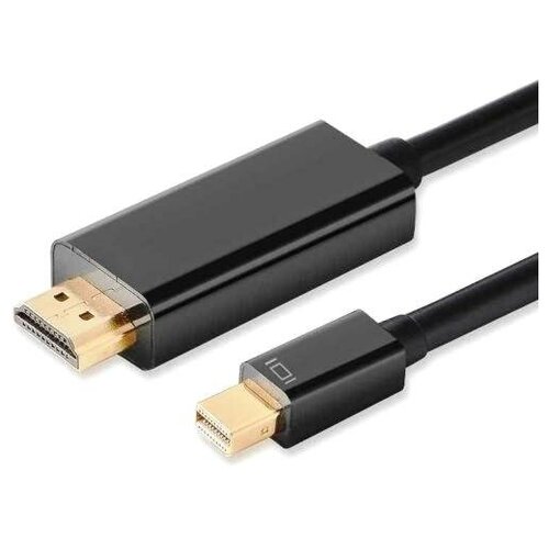 Кабель видео адаптер KS-517-3 mini DisplayPort на HDMI - 3 метра, чёрный