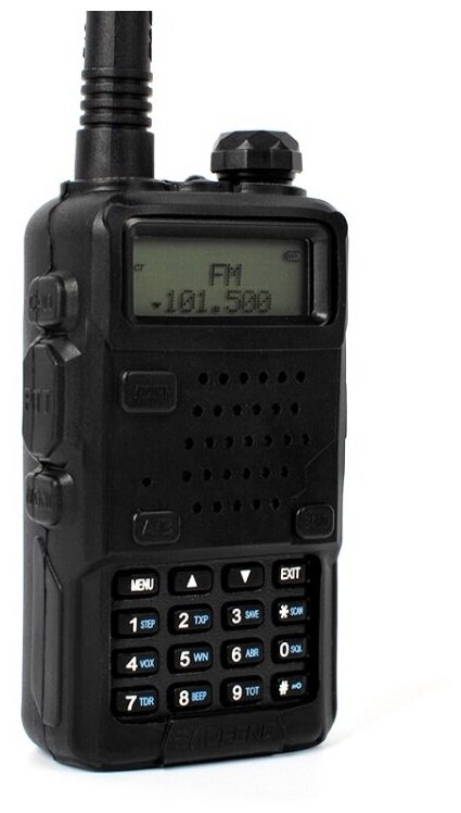 Резиновый чехол для рации Baofeng UV-5R черный