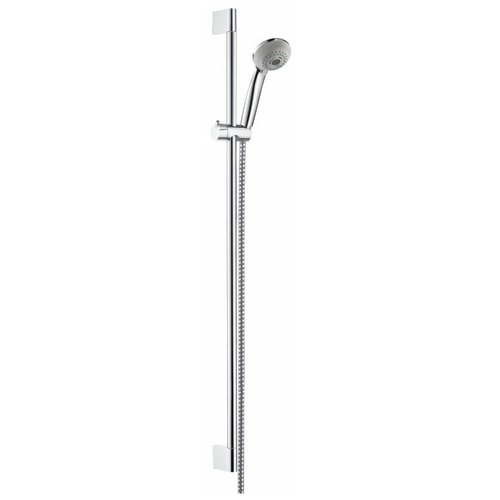 Душевой набор Hansgrohe Crometta 85 хром 27766000 душевой комплект hansgrohe crometta 85 multi unica crometta 27766000 хром хром 1600 мм