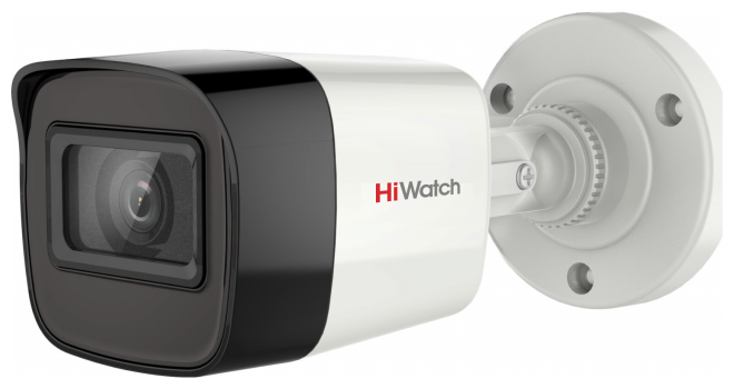 HiWatch DS-I650M (2.8 mm) 6Мп уличная цилиндрическая IP-камера с EXIR-подсветкой до 30м и встроенным микрофоном; - фотография № 2