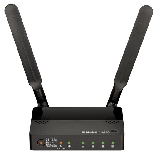 Wi-Fi маршрутизатор (роутер) D-Link DIR-806A wi fi маршрутизатор роутер d link dir 806a
