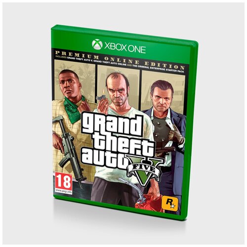 Игра GTA 5: Grand Theft Auto V Premium Online Edition Xbox One, Xbox Series, Русские субтитры