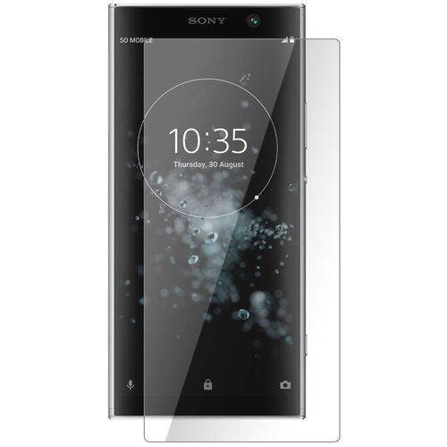 Гидрогелевая защитная плёнка для SONY Xperia XA2 глянцевая, не стекло, на дисплей, для телефона гидрогелевая защитная плёнка для sony xperia z5 e6603 глянцевая не стекло на дисплей для телефона