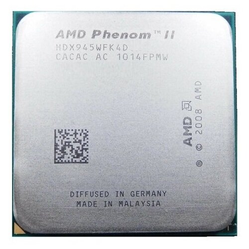 Процессор AMD Phenom II X4 Deneb 945 AM3,  4 x 3000 МГц, OEM