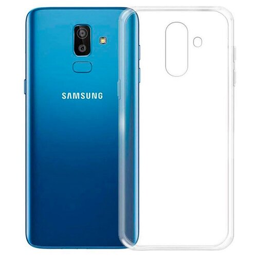 Защитный чехол на Samsung Galaxy J8, Самсунг Джей 8 прозрачный жидкий чехол с блестками девушка в купальнике нарисованная на samsung galaxy j8 самсунг галакси джей 8