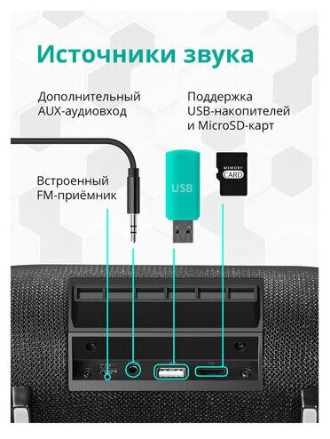 Портативная акустика Defender Enjoy S900 10 Вт